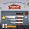 SET DE CUCHILLOS ACERO INOX