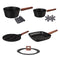Cacerola 20cm + Cacerola 18cm + Tapa multidiámetro+ Sartén Grill + Sartén Pancake + 2 Accesorios + 5 recetarios