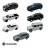 Pack 7 camionetas Die Cast Escala 1/32 + libro