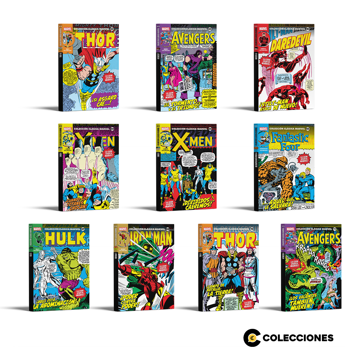10 Cómics Marvel Vintage