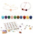 2 Accesorios bañados en Plata + 20 Piedras Preciosas + 20 Revistas