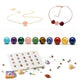 2 Accesorios bañados en Plata + 20 Piedras Preciosas + 20 Revistas