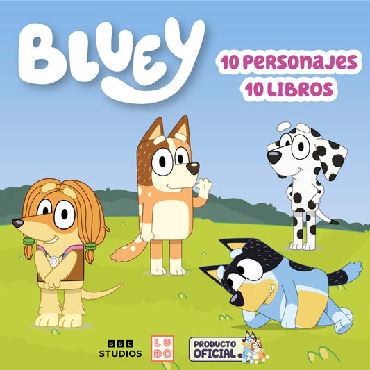 B0 - 10 PERSONAJES BLUEY