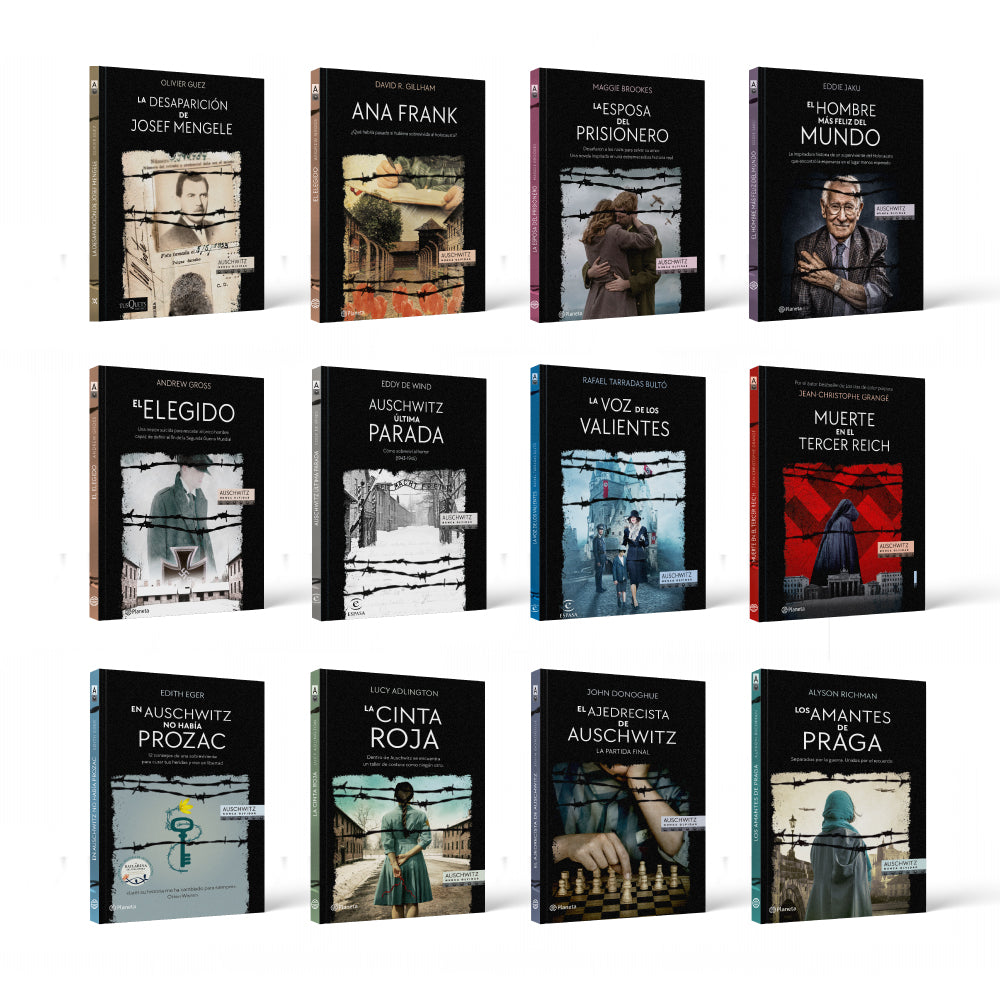 Pack 12 Libros Colección Auschwitz