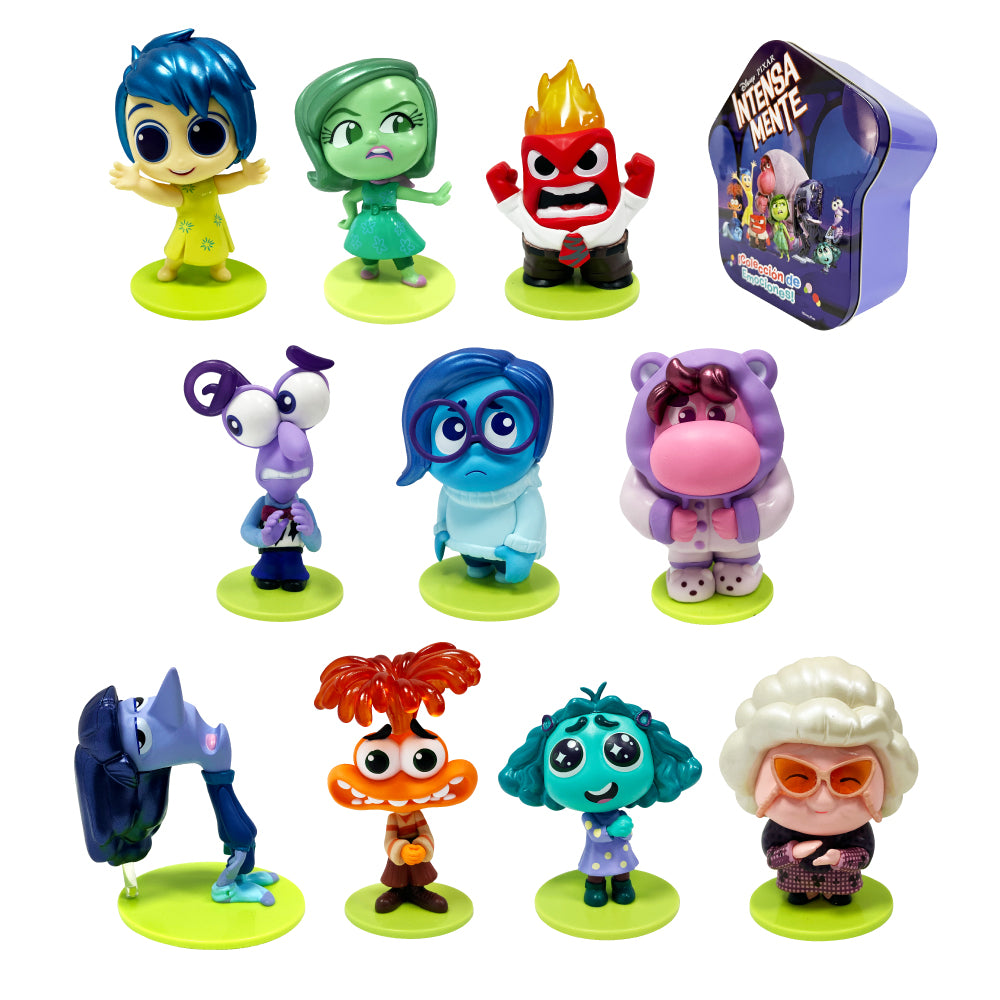 10 EMOCIONES DE INTENSAMENTE 2 + ENTREGA ESPECIAL +  10 LIBROS DE TAPA DURA