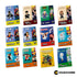 12 Figuras Metal (Die-Cast) Pop Culture + 12 Revistas