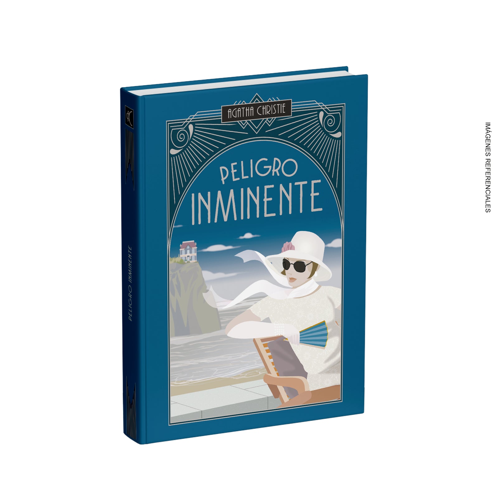 Set de Ajedrez de Madera + 2 Vasos Whisky + Libro Agatha Christie Deluxe