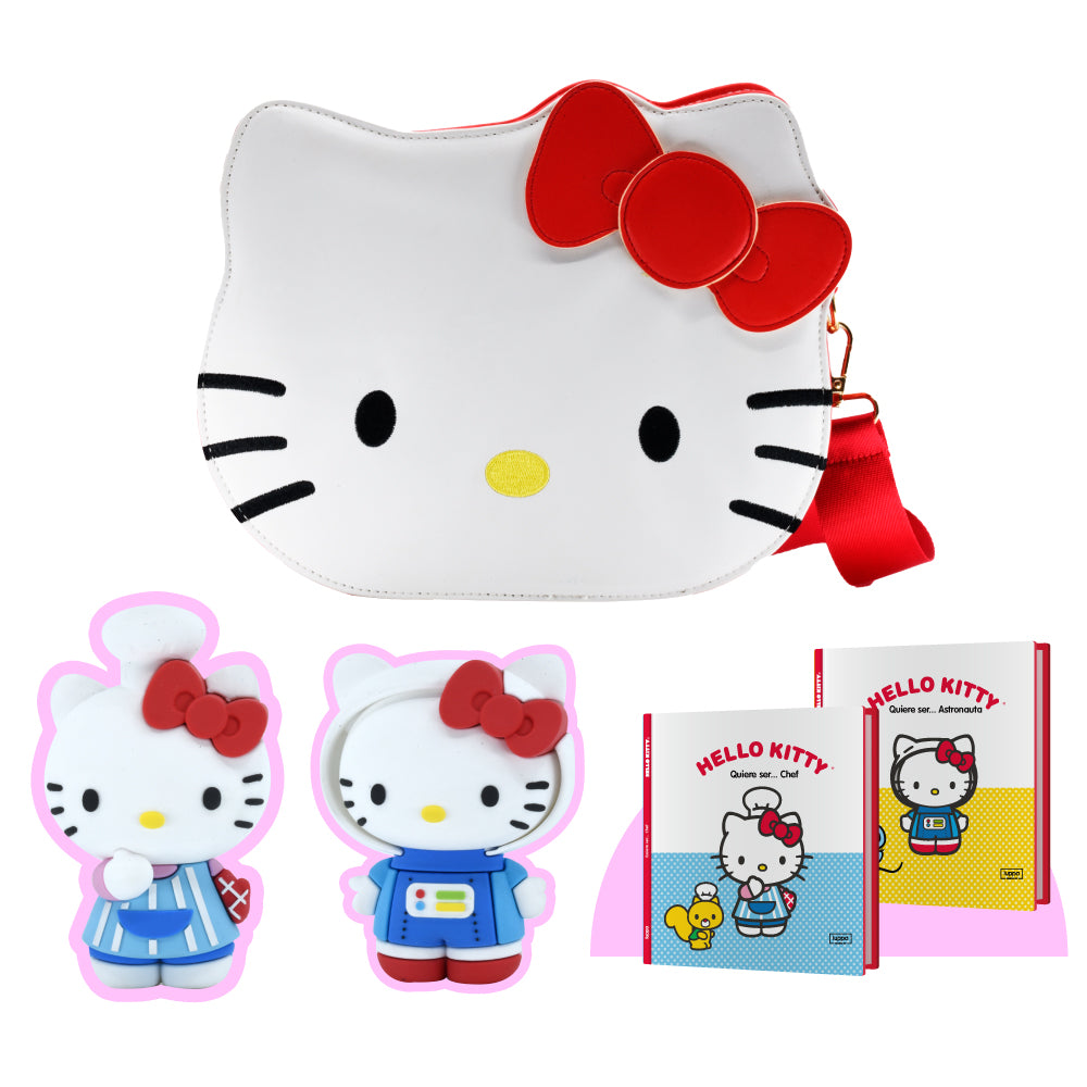 HK04 CARTERA + 2 HELLO KITTY