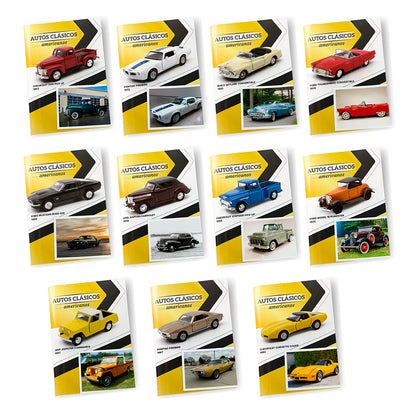 CAA - PACK X 11 AUTOS AMERICANOS + FASCÍCULOS