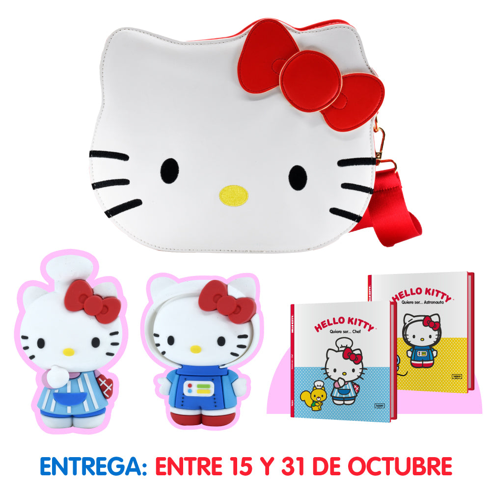HK04 CARTERA + 2 HELLO KITTY