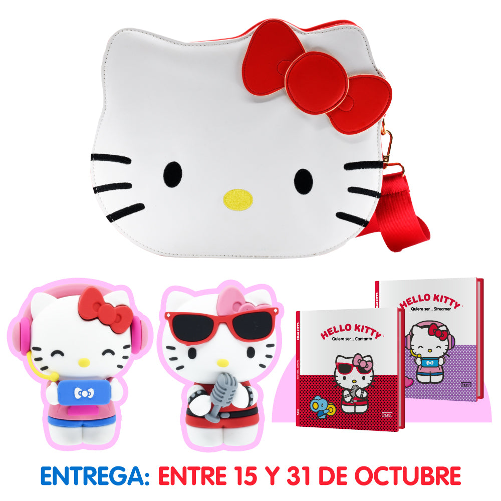 HK05 CARTERA + 2 HELLO KITTY
