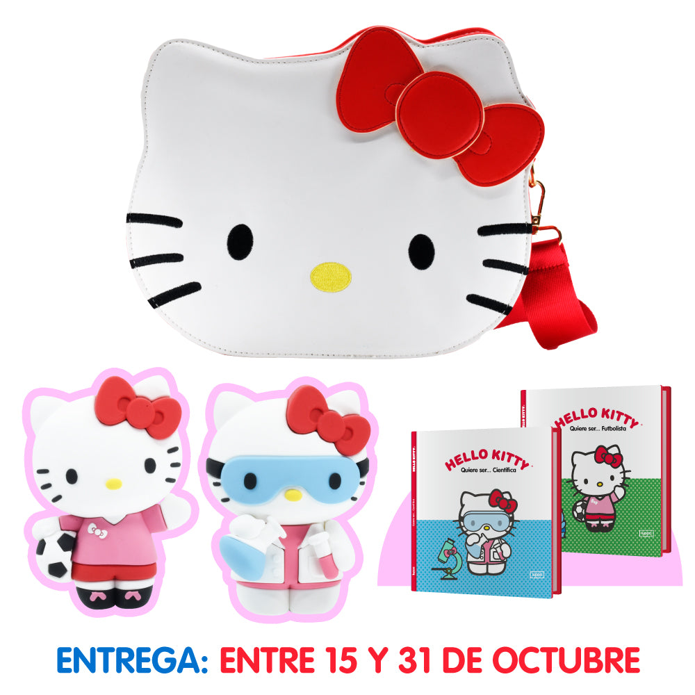 HK06 CARTERA + 2 HELLO KITTY
