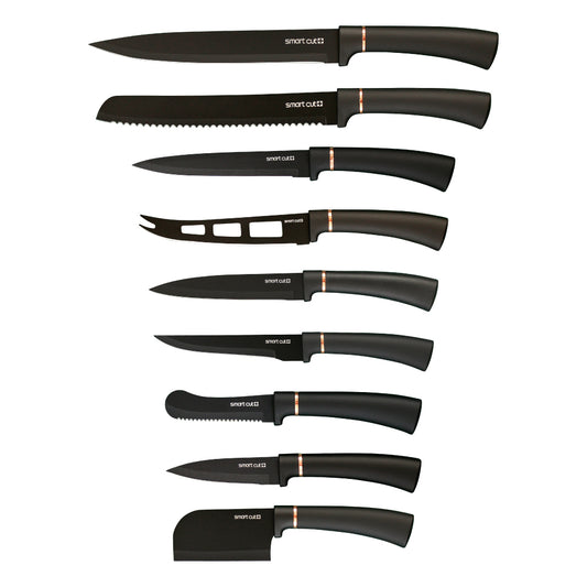 Pack Cuchillos Smart Cut: 9 Cuchillos + 8 Recetarios