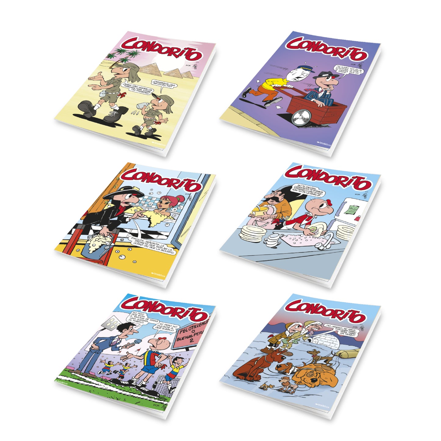 CON002 - PACK 1 + REVISTAS