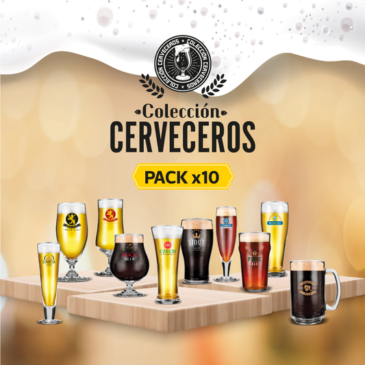 CC0 - PACK X10 - CERVECEROS