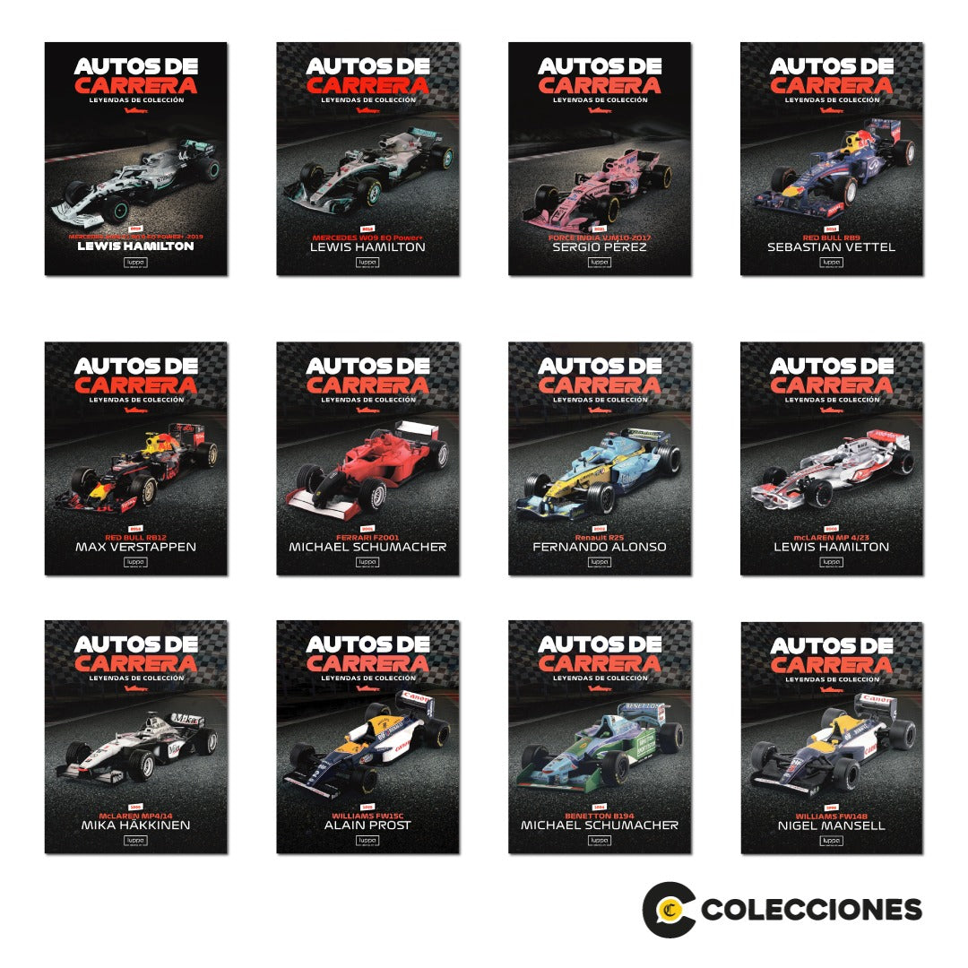 Autos de Carrera Packx12