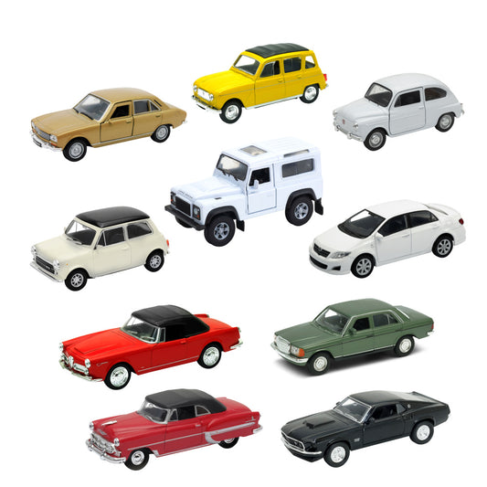 10 Autos del Perú Die-Cast Escalas 1/34-1/39 + 10 Revistas