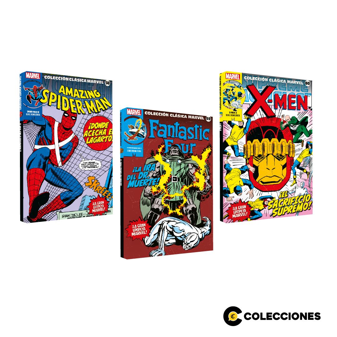 MV0 - PACK X 3 TOMOS DEL 58 al 60