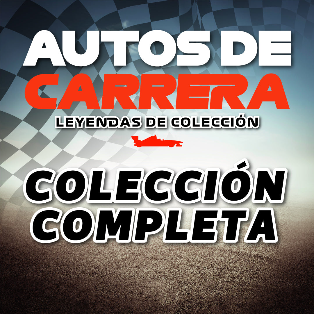 Autos de Carrera COLECCIÓN COMPLETA