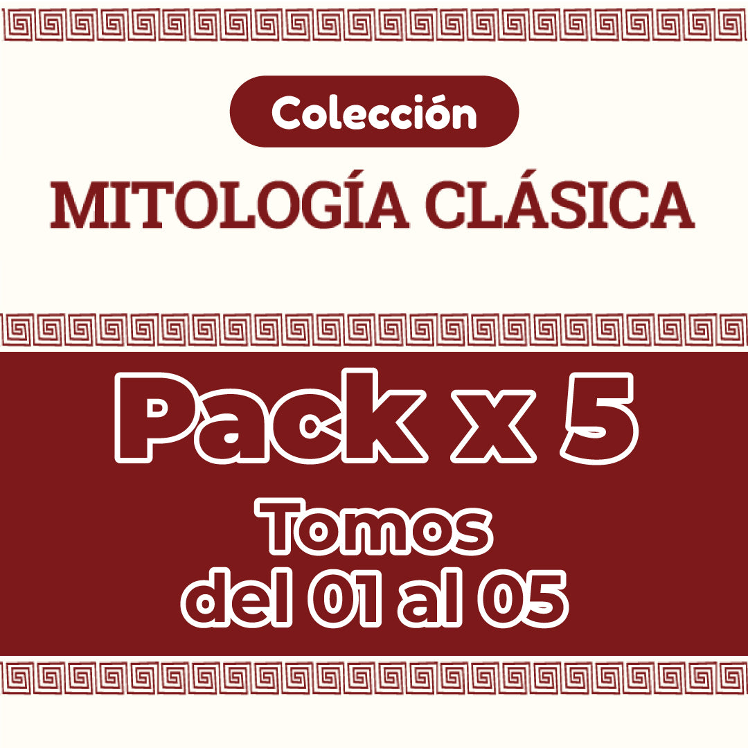 MT - MITOLOGÍA CLÁSICA TOMOS DEL 01 AL 05