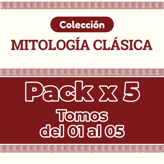 MT - MITOLOGÍA CLÁSICA TOMOS DEL 01 AL 05