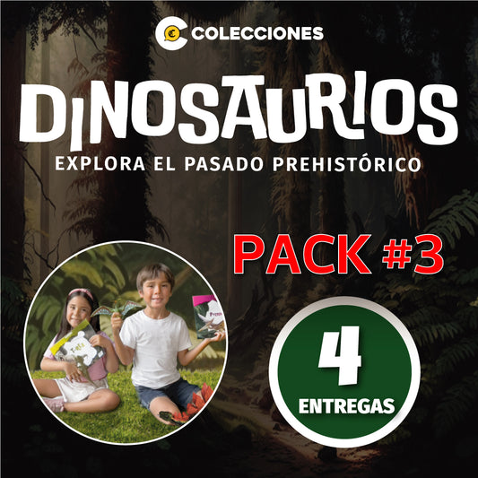 DINOSAURIOS - PACK 3