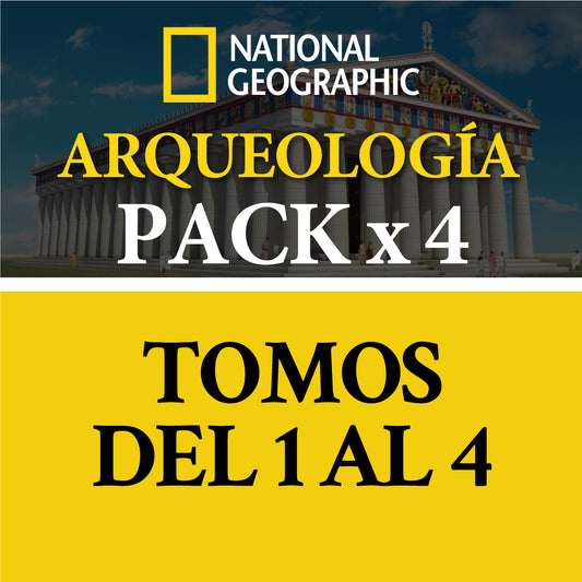 ARQUEOLOGÍA TOMOS DEL 1 AL 4