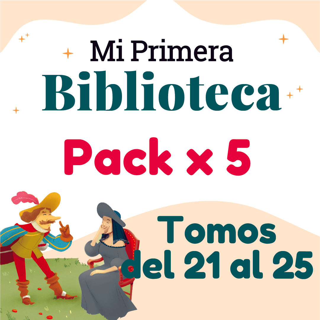 PB0 - PACK X 5 TOMOS DEL 21 AL 25