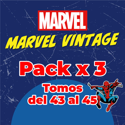 MV0 - PACK X 3 TOMOS DEL 43 al 45