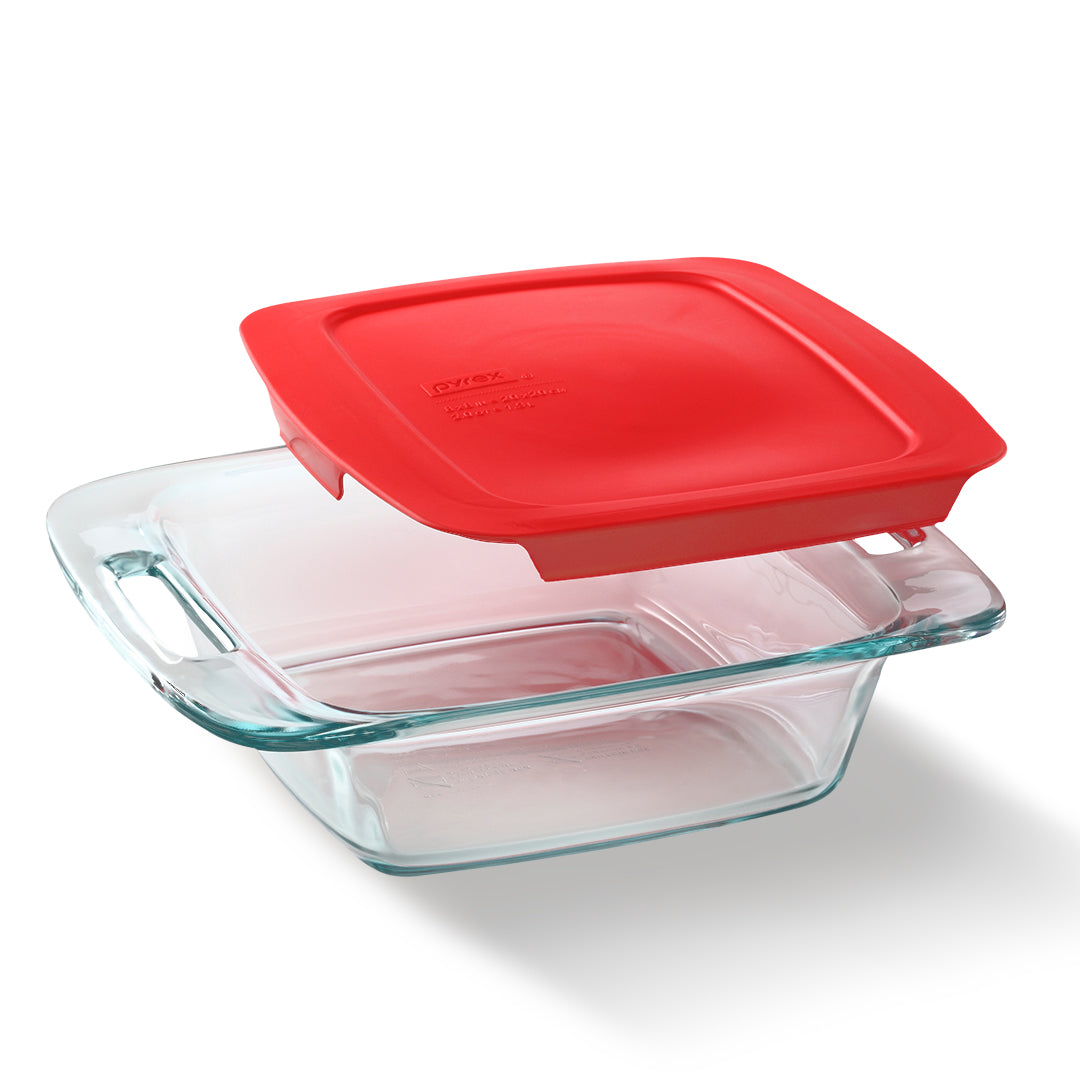 PR01 - REFRACTARIO CUADRADO EASY GRAB CON TAPA