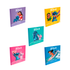 Pack de 5 FIGURAS STITCH + 5 LIBROS DE TAPA DURA