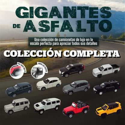 GA0 - GIGANTES  DE ASFALTO COLECCIÓN COMPLETA + LIBRO