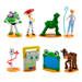Pack 8 personajes Toy Story 5 + 8 libros tapa dura