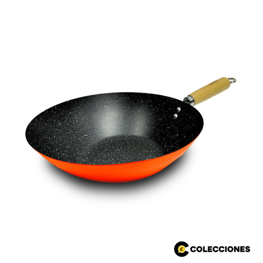 WOK de Oster 30 cm Naranja