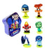 Caja Coleccionadora + 6 Figuras Intensamente + 6 Libros Tapa Dura