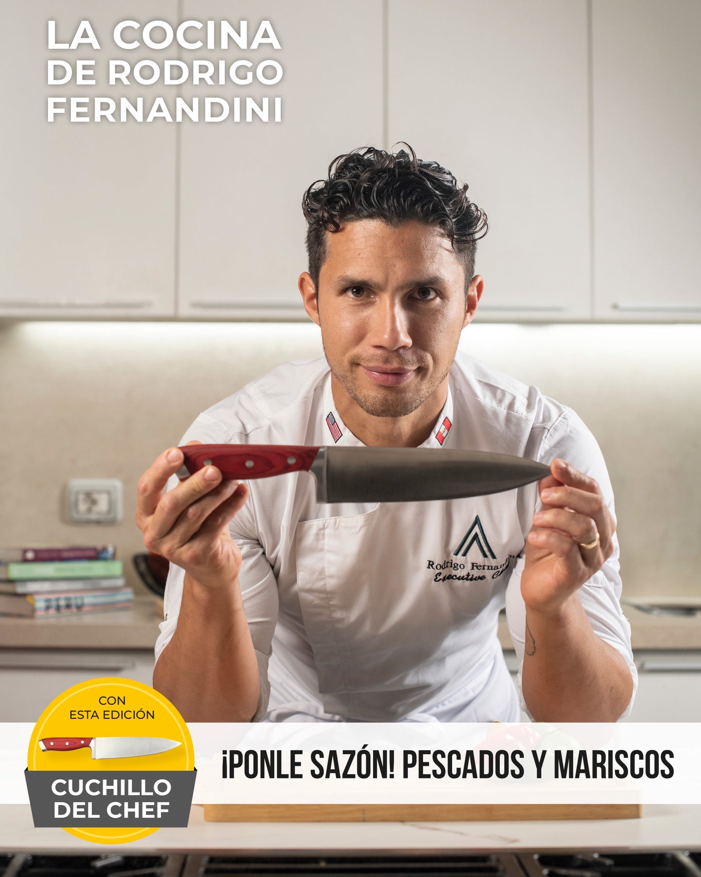 RF02 - CUCHILLO DEL CHEF + LIBRO DE RECETAS