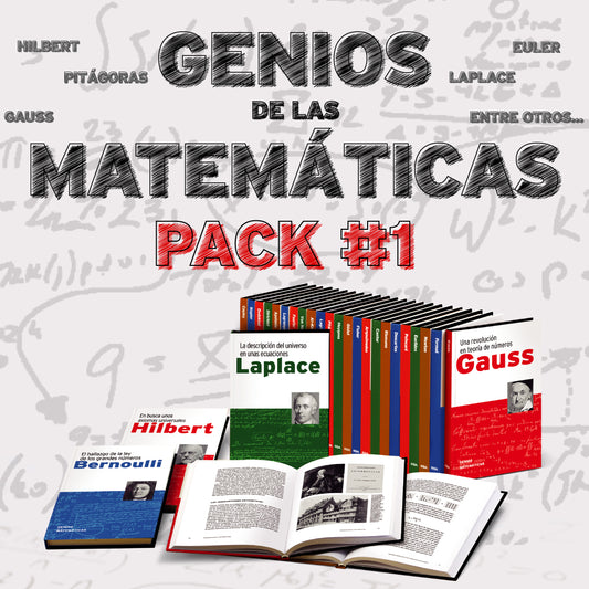 GM0 - PACK #1 - GENIOS DE LAS MATEMÁTICAS