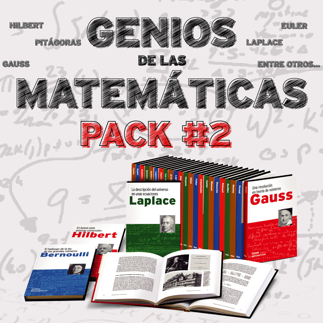 GM0 - PACK #2 - GENIOS DE LAS MATEMÁTICAS