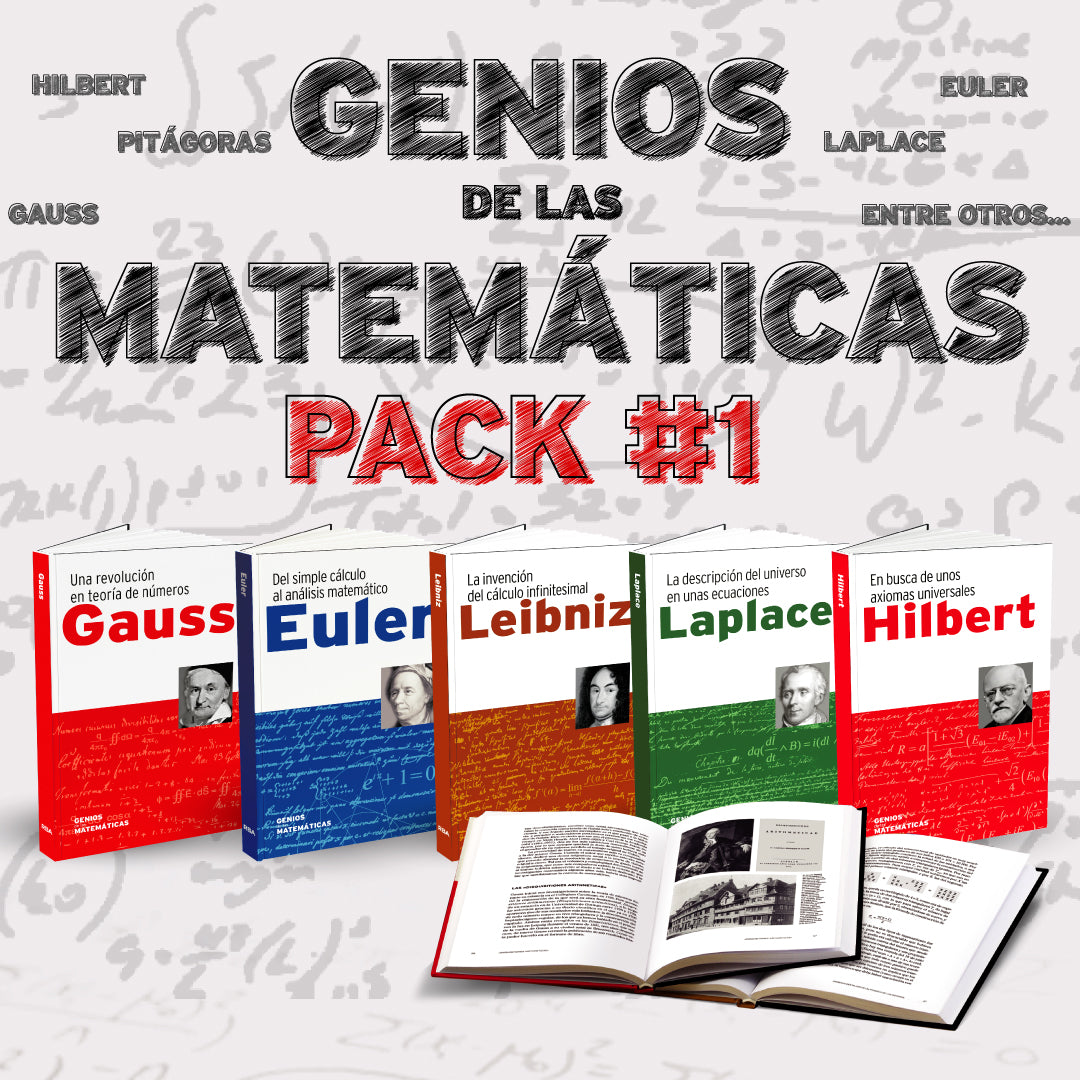 GM0 - PACK #1 - GENIOS DE LAS MATEMÁTICAS